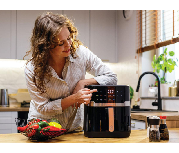 Pureno Air Fryer Air 650 z ceramiczną powłoką 6,5l - 1571334 - zdjęcie 5